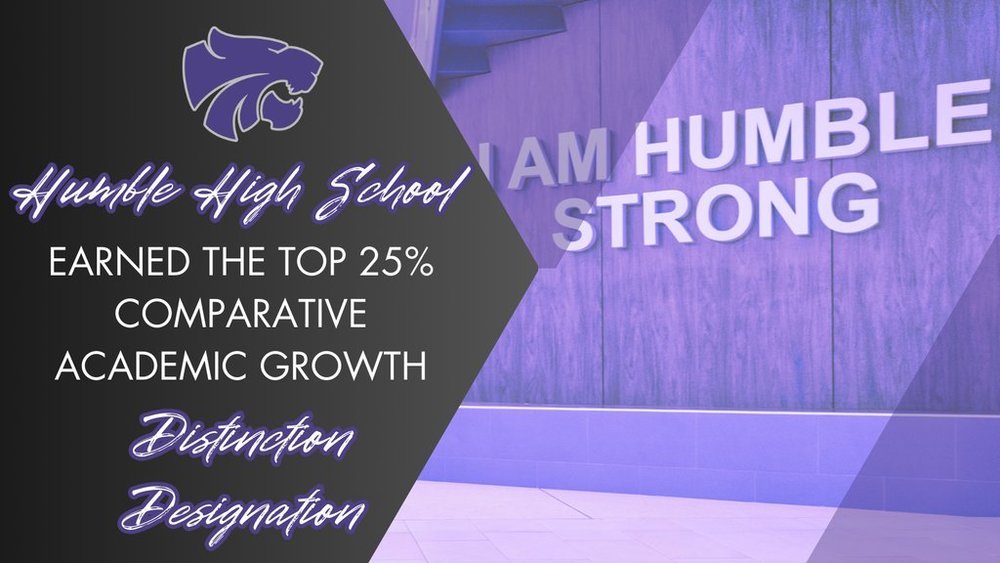 Top 25% Comparative Academic Growth Distinction Designation