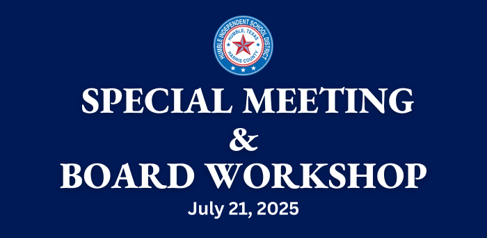 Special Meeting of the Board of Trustees and Board Workshop Monday, July 21, 2025