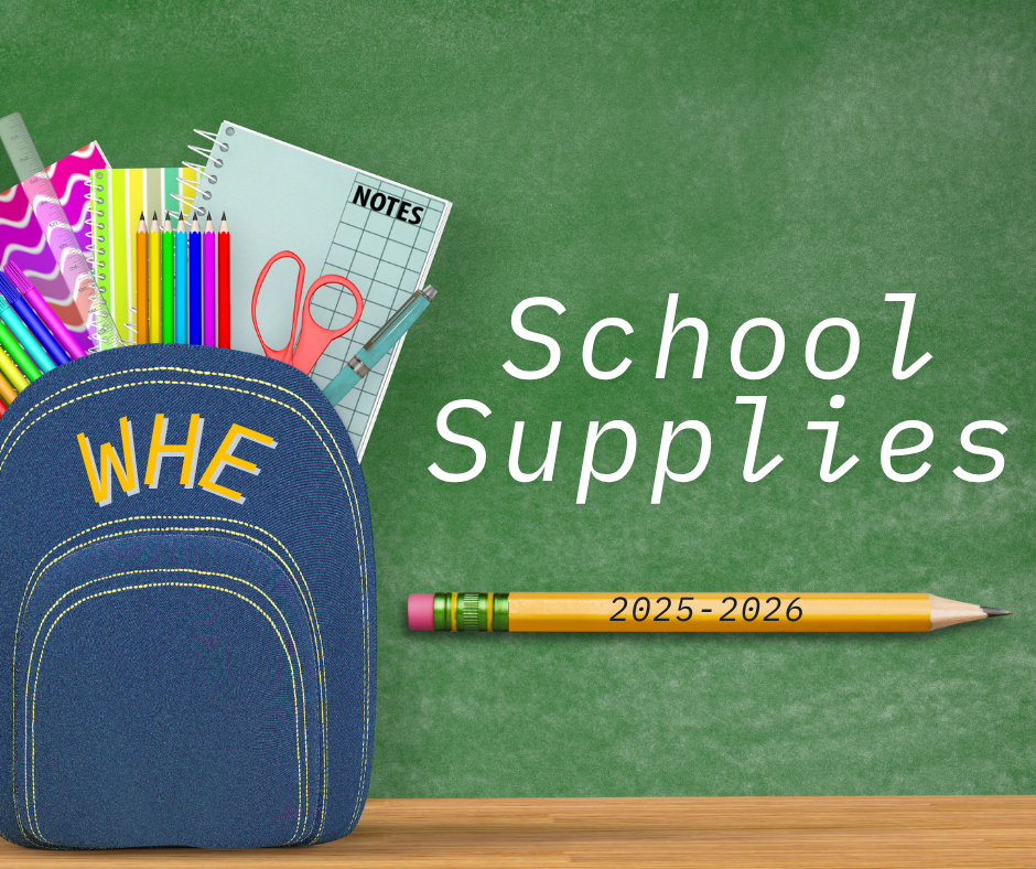 WHE School Supplies