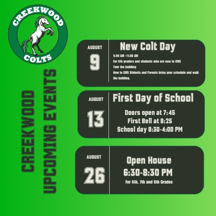 CMS Upcoming Events