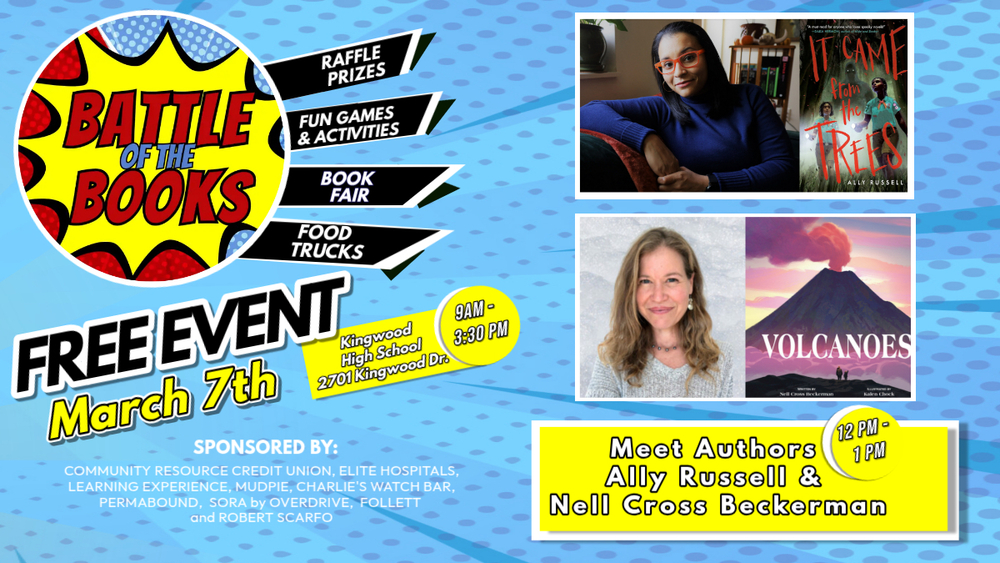 We are excited to invite you to the Humble ISD Battle of the Books Competition on March 7th at Kingwood High School from 9:00 AM – 3:30 PM - middle school competition begins at 1:00 PM! Come cheer on our Longhorns team as they compete against other middle schools in the district in this exciting celebration of reading.