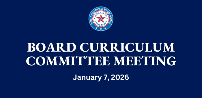 Board Curriculum Committee Meeting January 7, 2026
