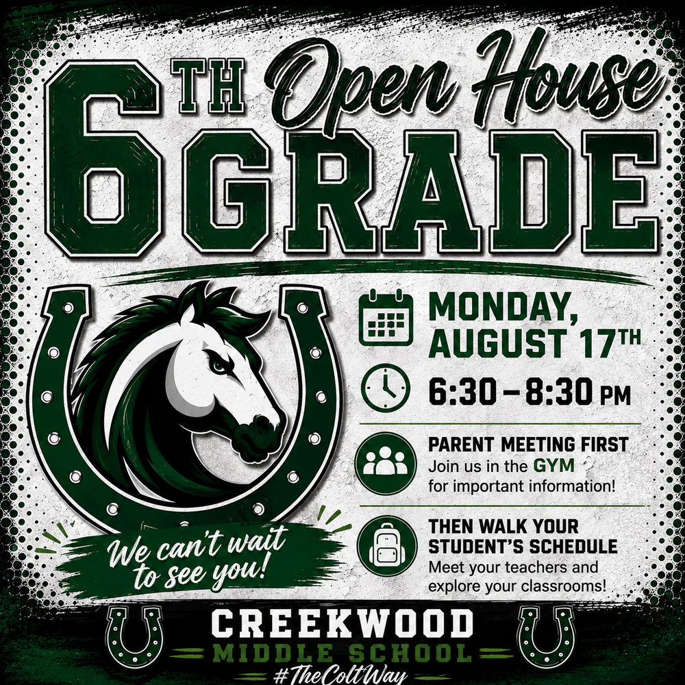 6th Grade Open House