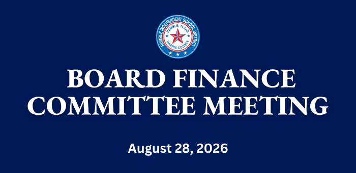 Board Finance Committee Meeting, August 28, 2026