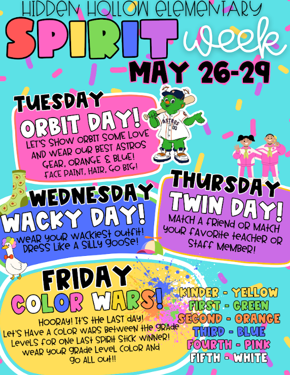 Spirit Week 2026
