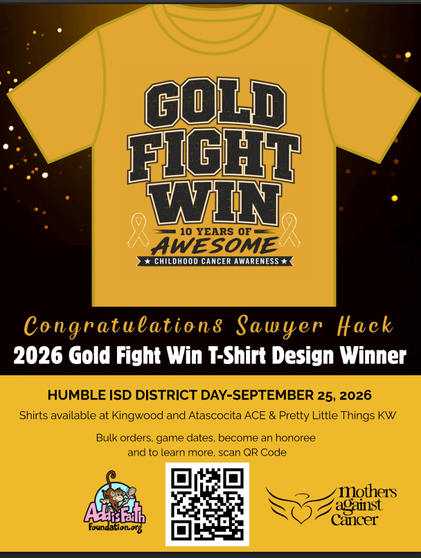 Buy your GOLD FIGHT WIN Shirt Today
