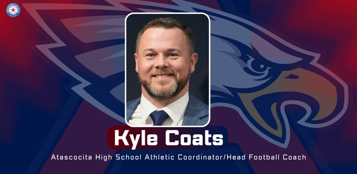 New Atascocita High School Coach Kyle Coats
