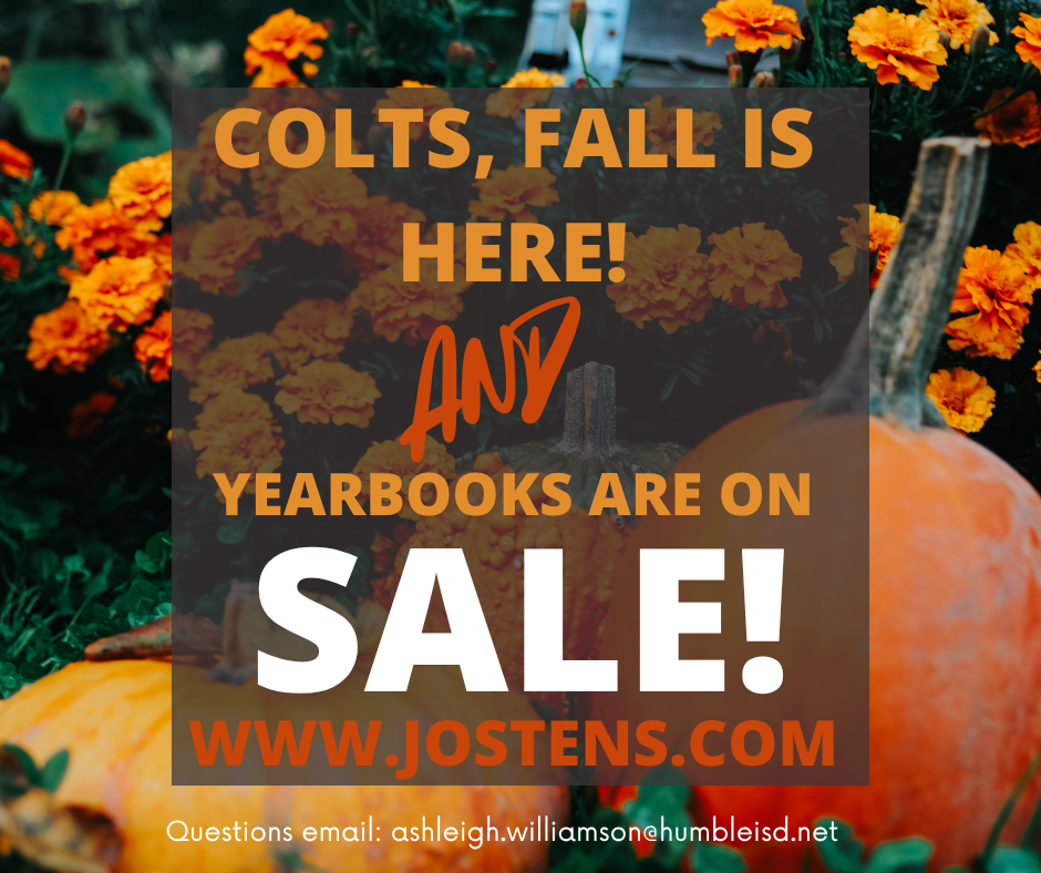 Fall Yearbook Sale
