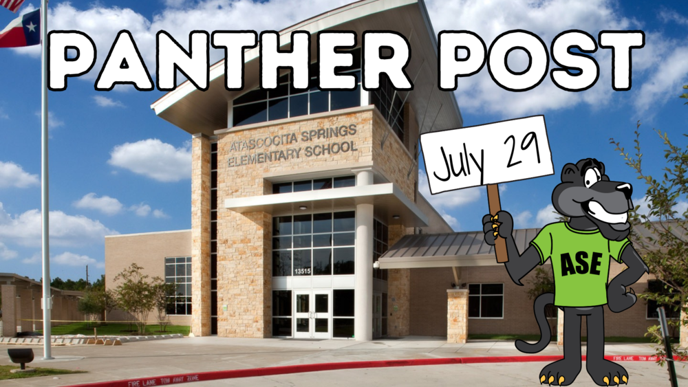 The Panther Post July 29