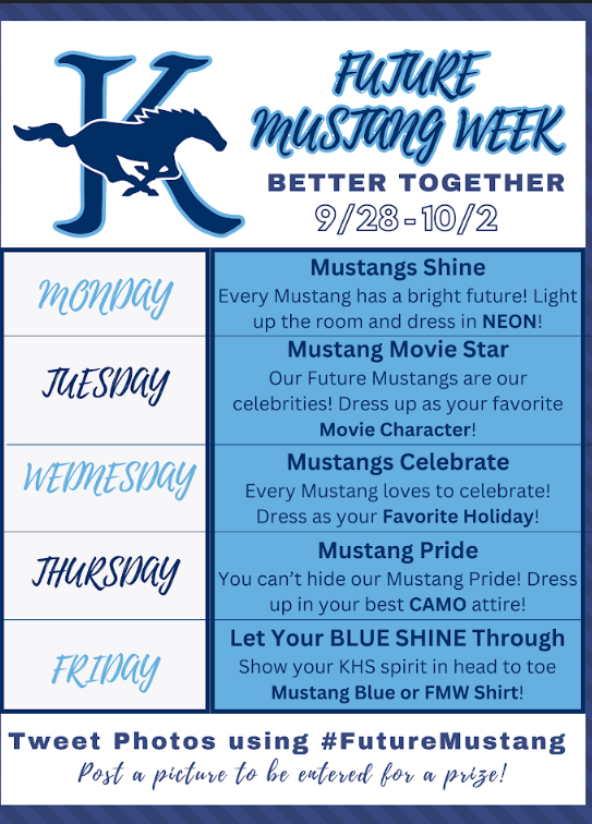 Future Mustang Week Themes