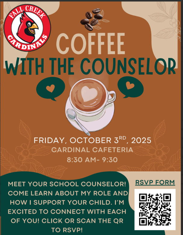 Coffee with Counselor graphic
