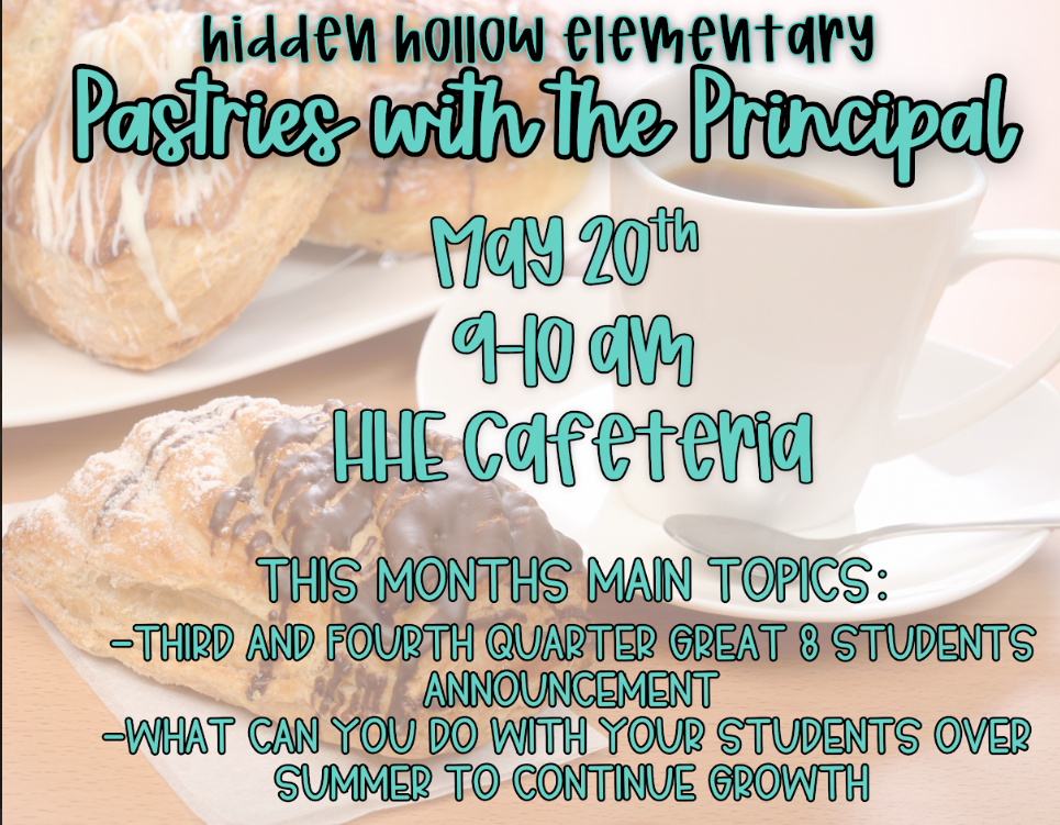 Pastries with the Principal