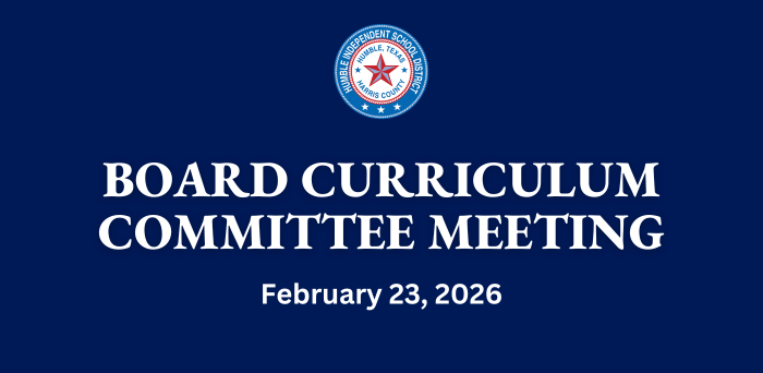 Board Curriculum Committee Meeting February 23, 2026