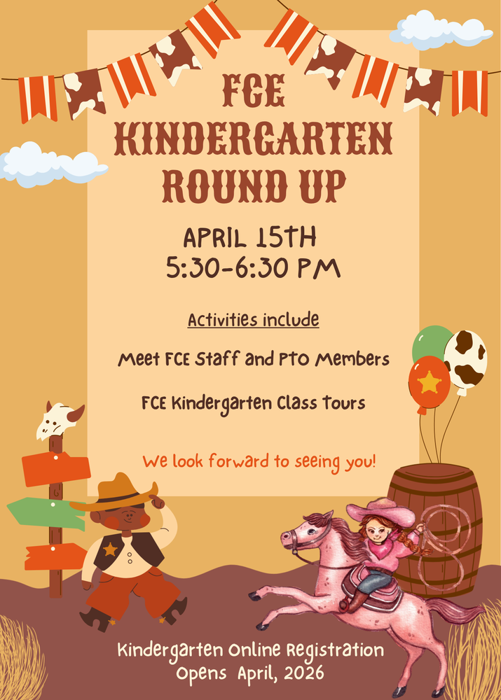 Kindergarten Round Up Graphic