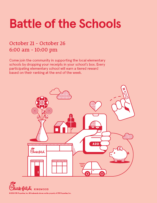 Chick fil a Battle of the Schools