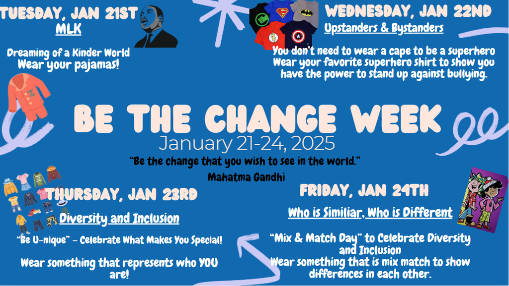 Be The Change Week