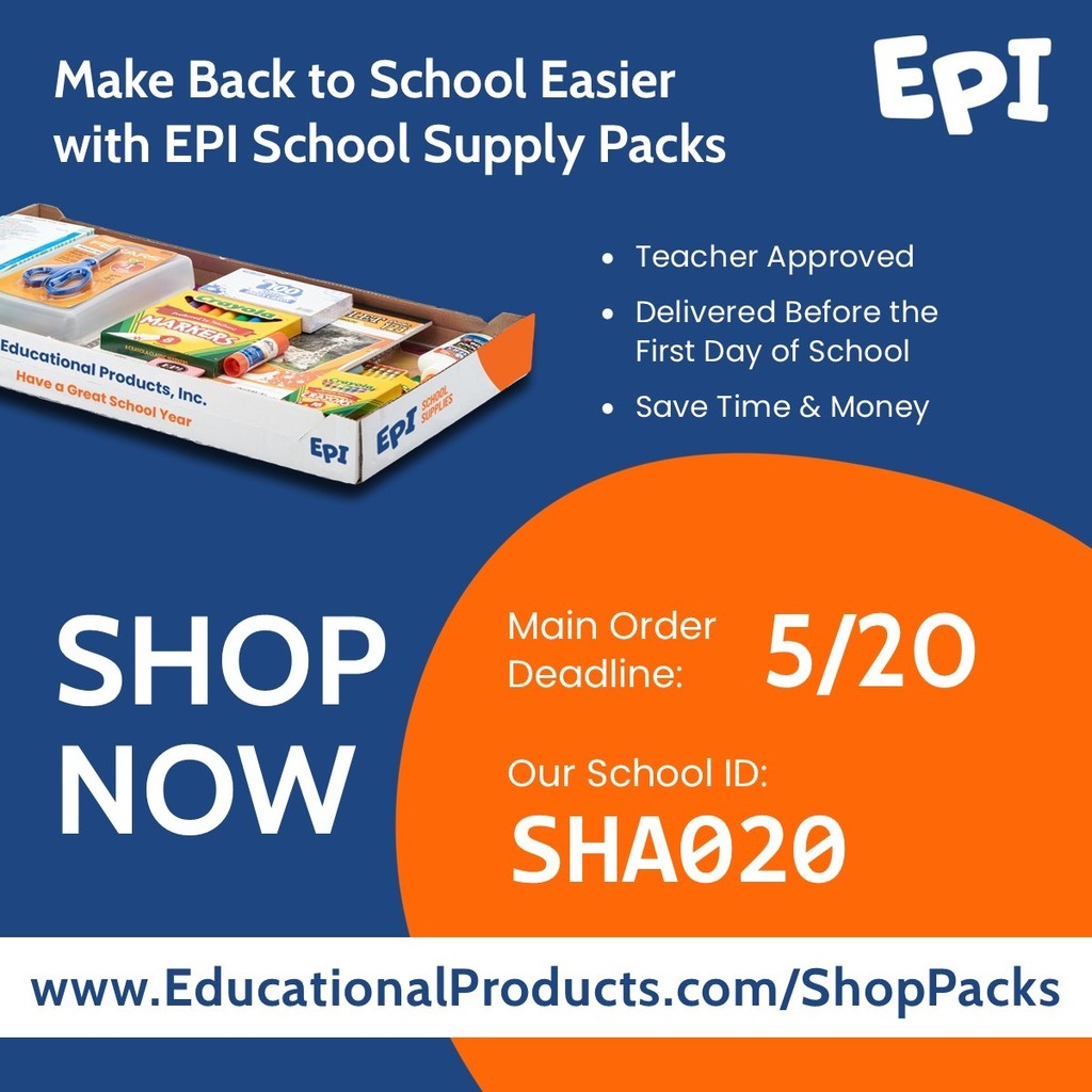 order school supplies