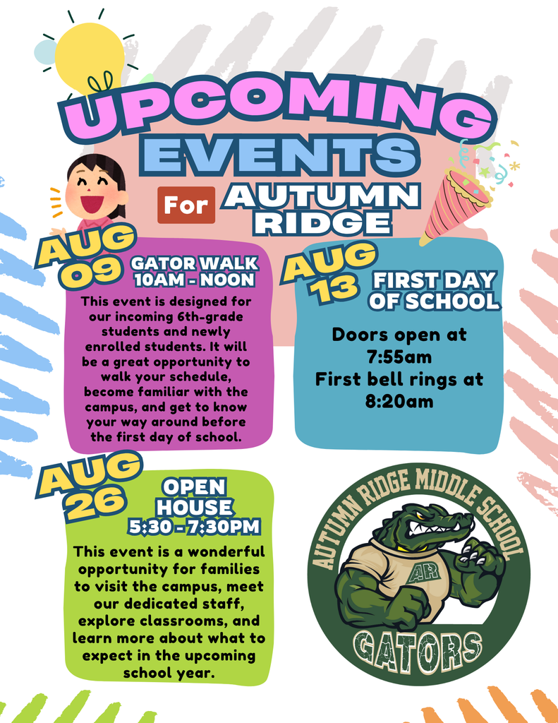 Upcoming School Events part 2
