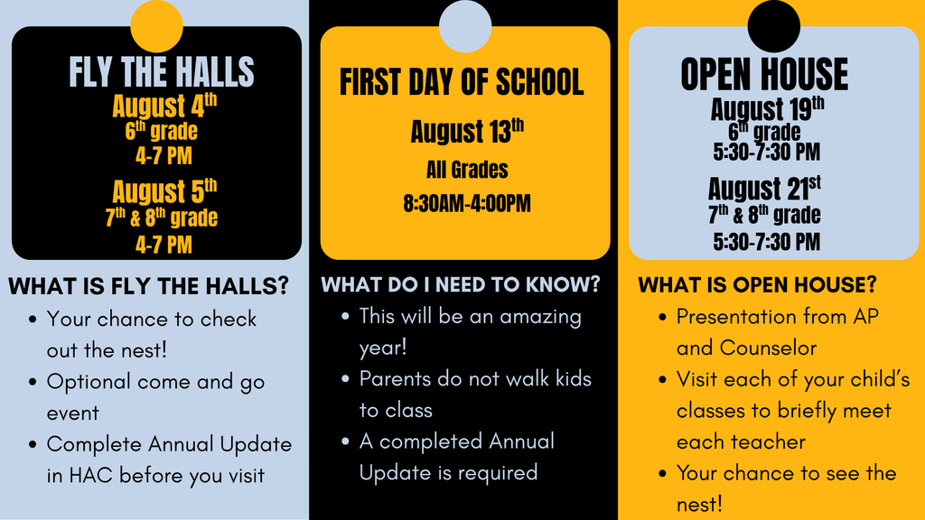 back to school dates