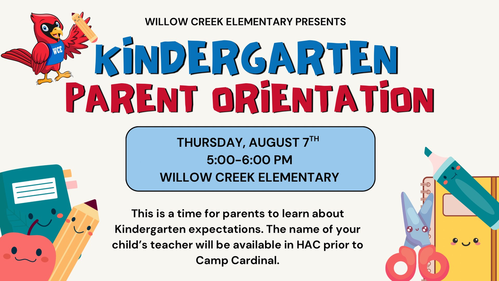 Kindgarten Parent Orientation