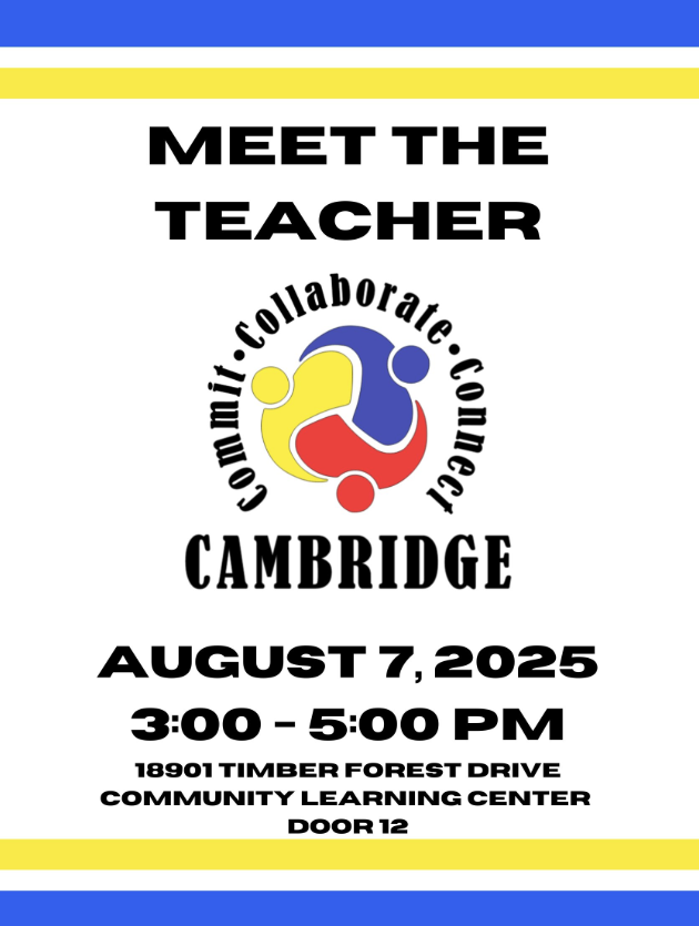 Mosaic Program Meet the Teacher Night August 7