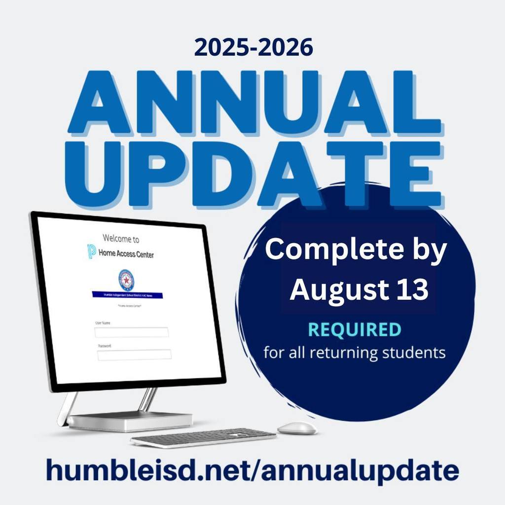 Annual update 25-26 school year