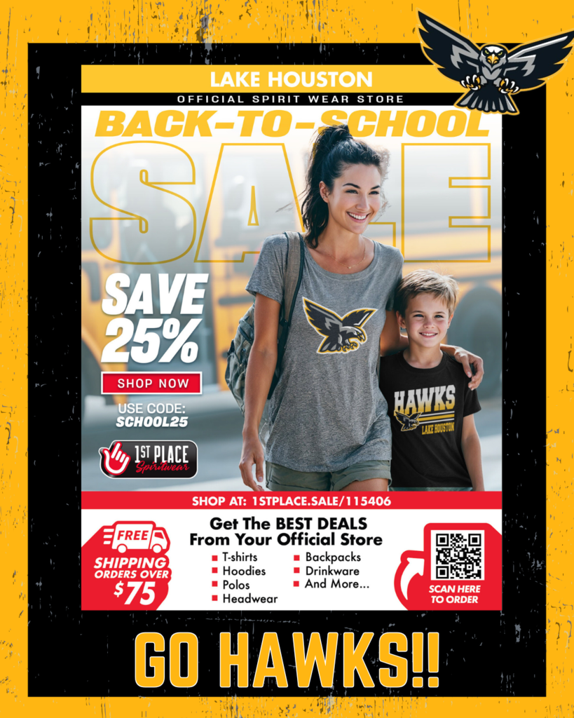 Back- to- school sale. 