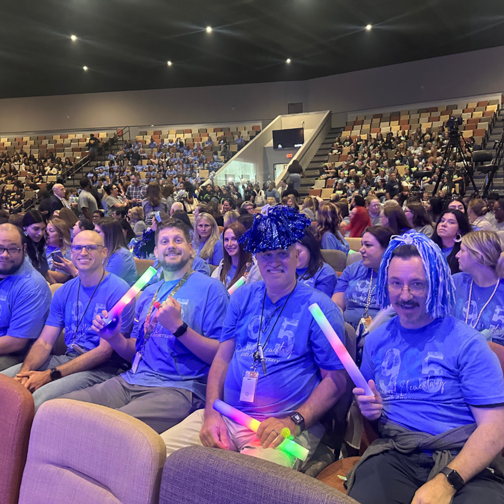 Staff at convocation.