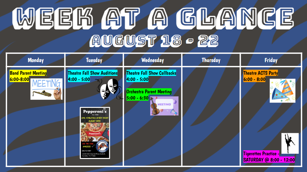 WAAG (8/18 - 8/22)