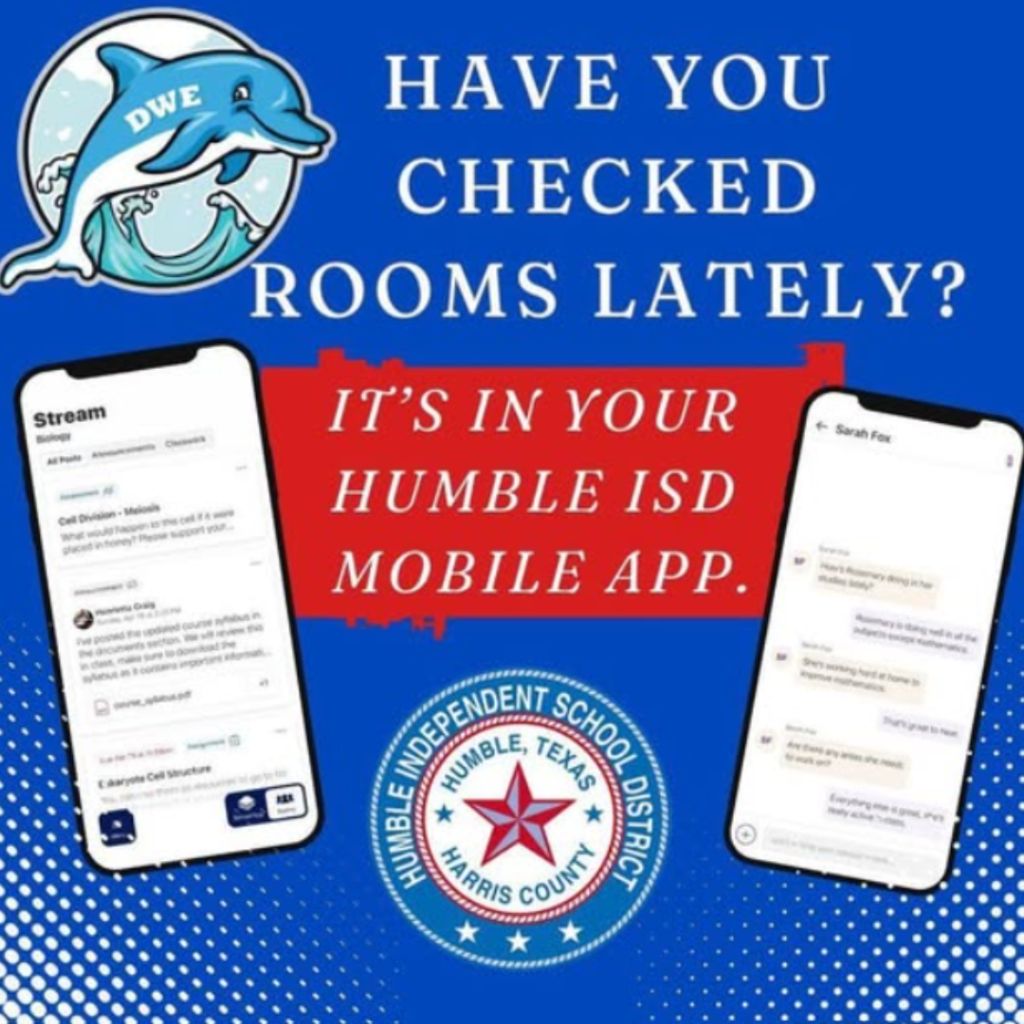 Rooms on Humble ISD App
