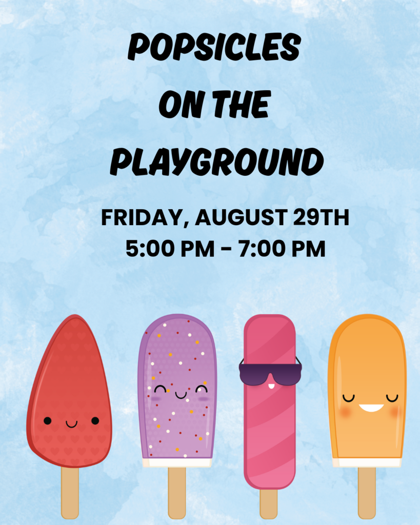 DWE PTA Sponsors Popsicles on the Playground