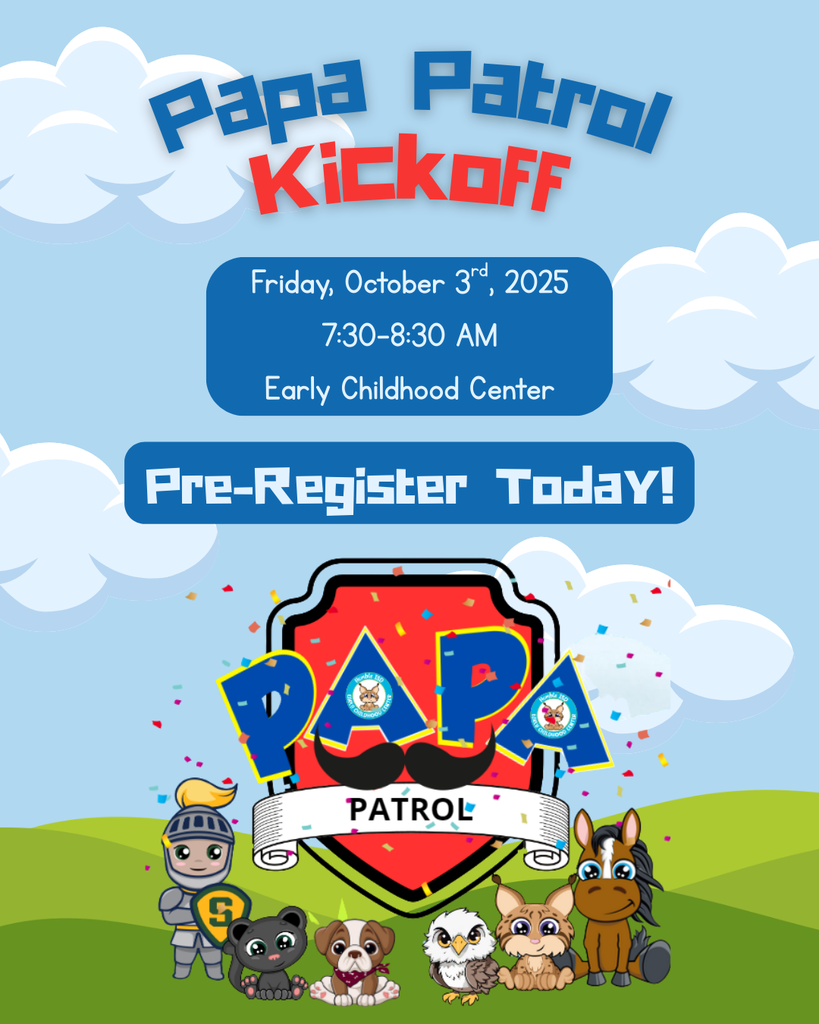 Information for the Papa Patrol Kickoff on Friday, October 3rd, 2025 from 7:30-8:30 AM. 