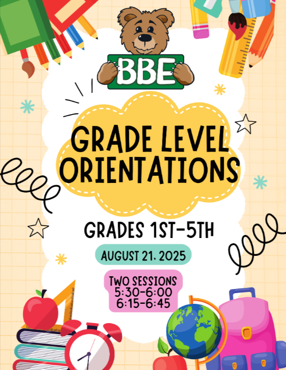 Grade Level Orientations