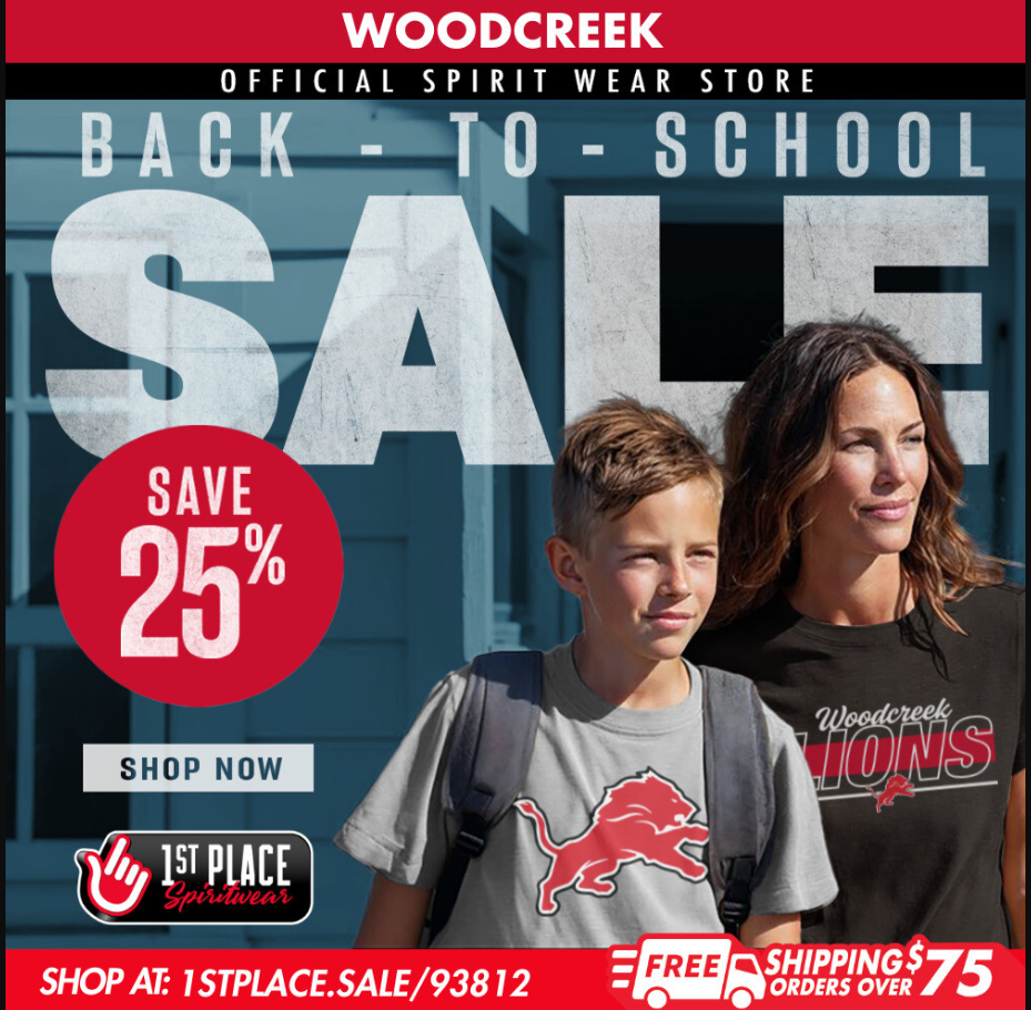 WMS Back to School Sale