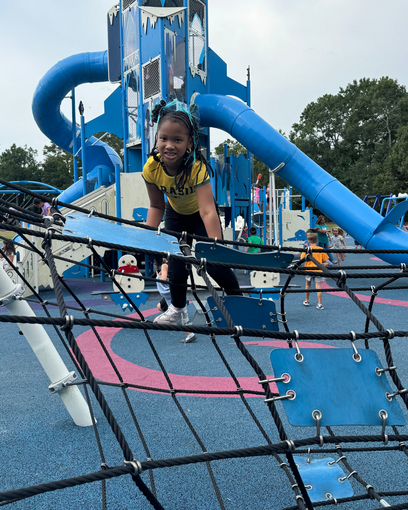 student at recess