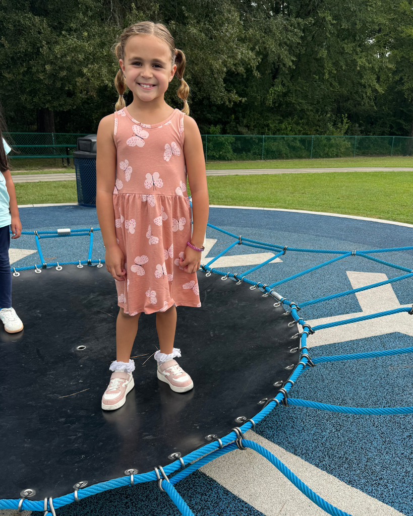 student at recess