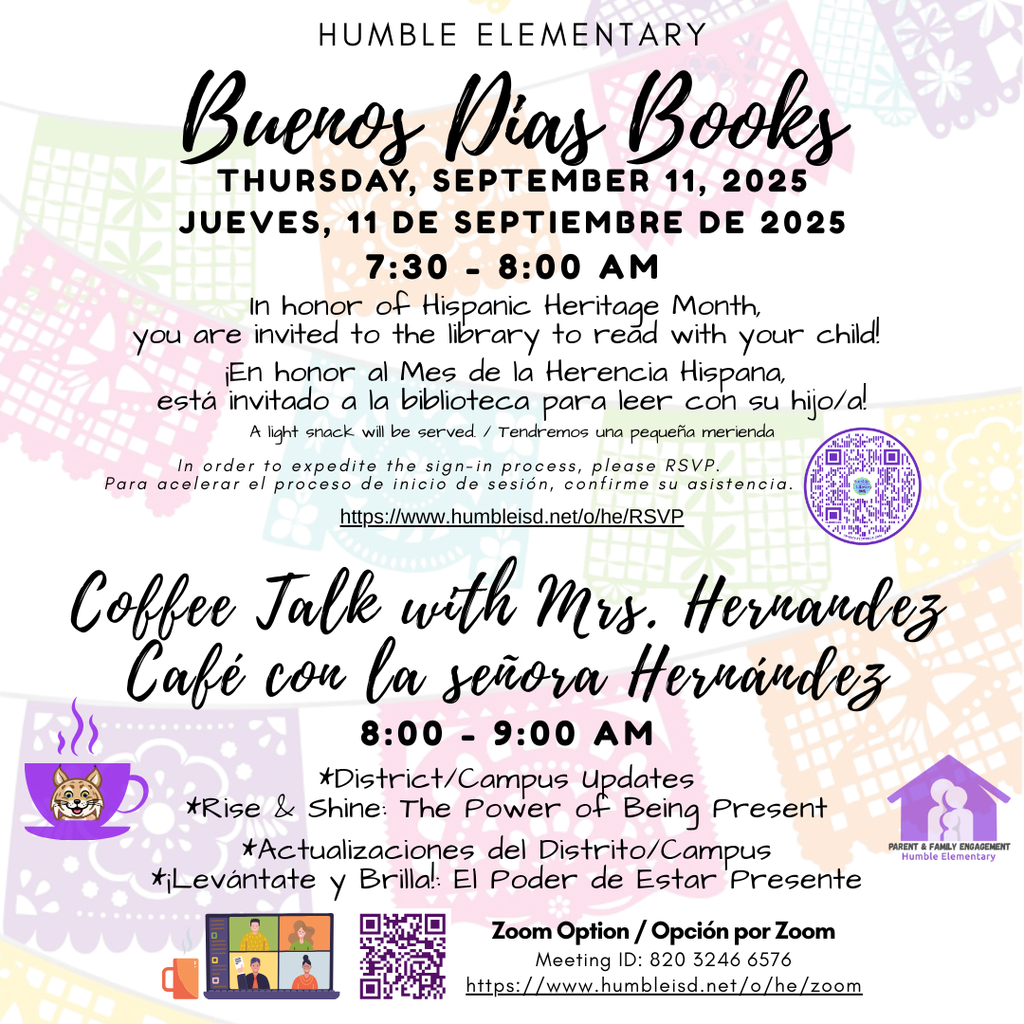 Buenos Dias Books & Coffee Talk