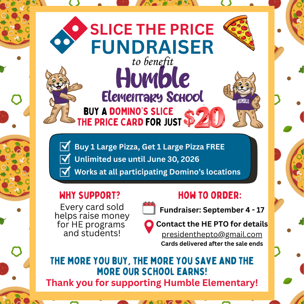 pizza fundraiser - english