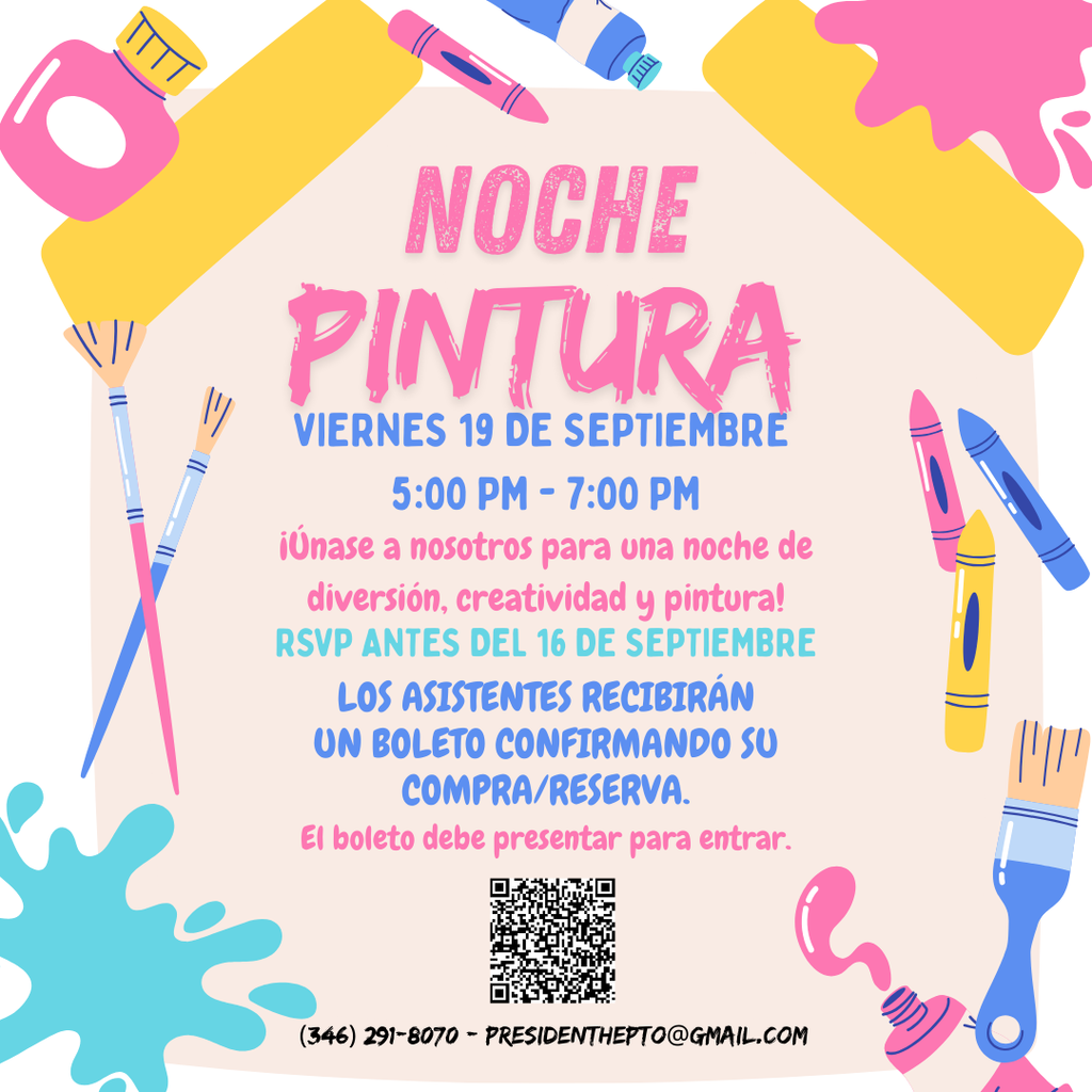 Paint Night - Spanish