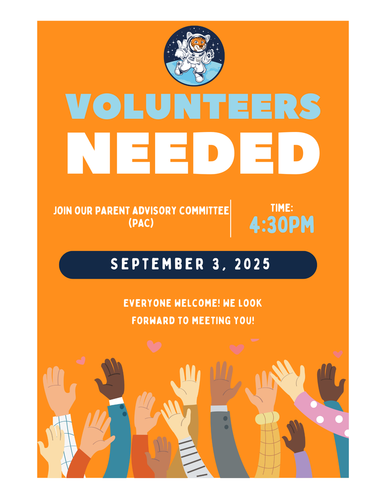 PAC volunteer flyer