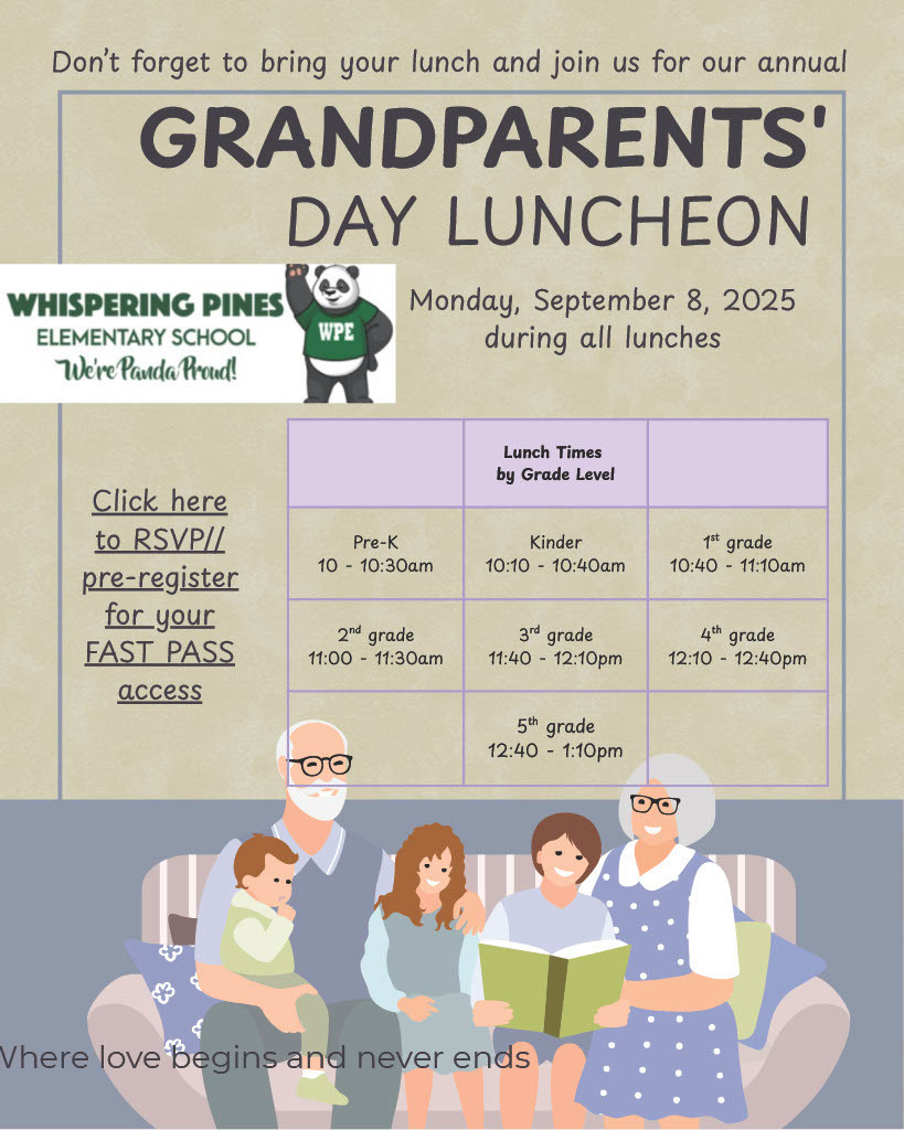 Grandparents Day Lunch