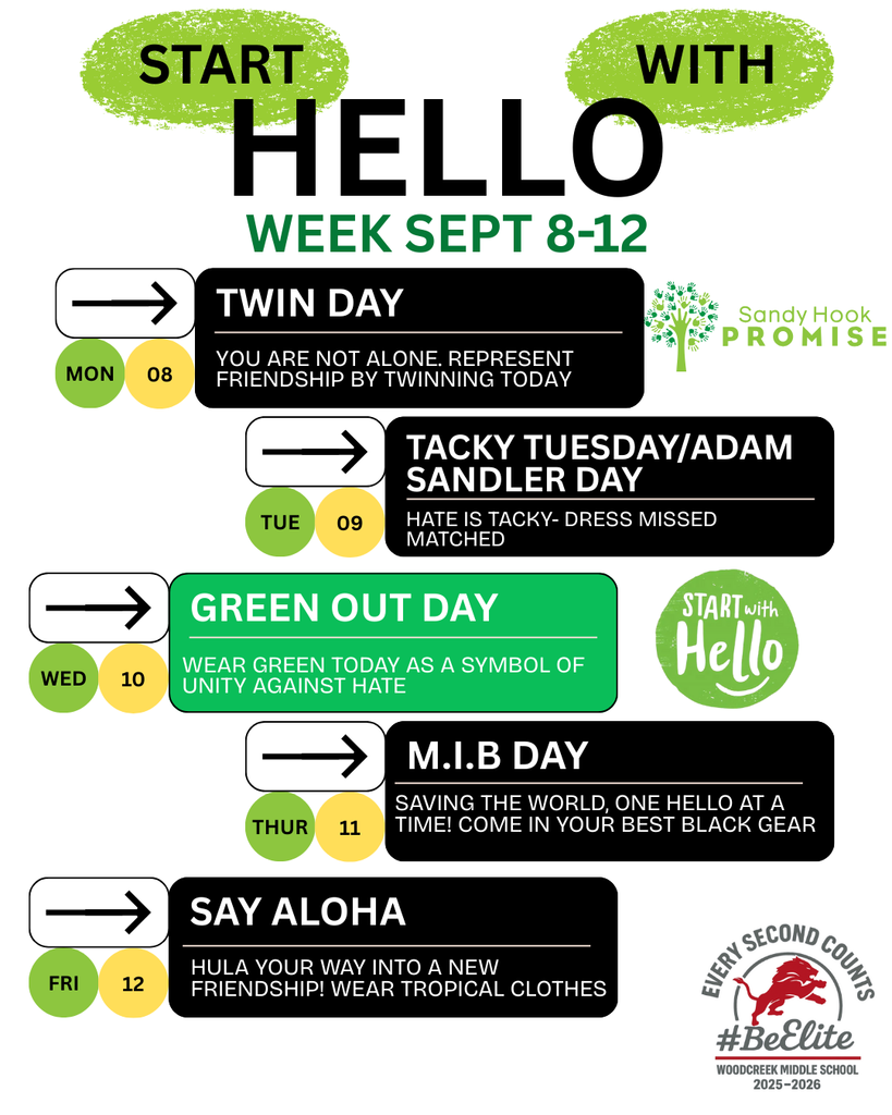 WMS Spirit week