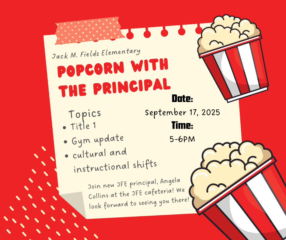 Popcorn with the principal