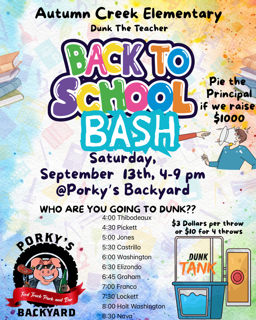 Back to School Bash