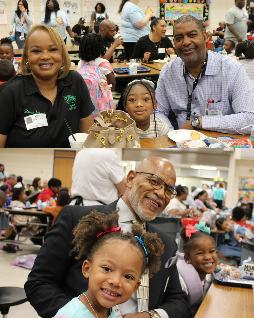 Students from Mrs. Salomonsson's class with their families