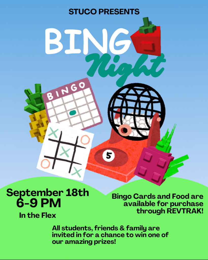 StuCo Presents Bingo Night!
