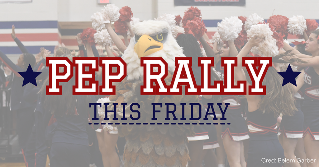 pep rally Friday