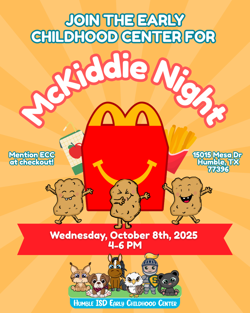 Infographic for McKiddie Night fundraiser 10/08/2025 4-6 PM