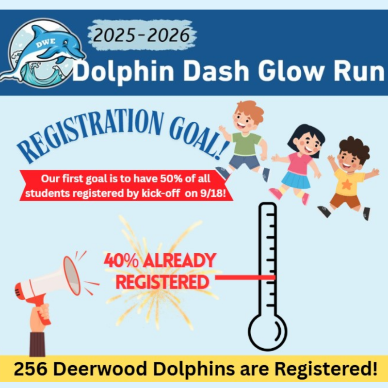 Boosterthon Registration Goal
