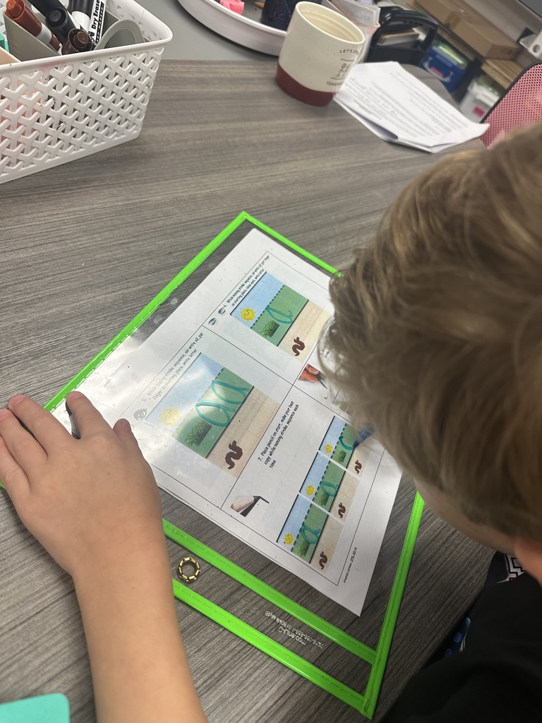 working on letter formation